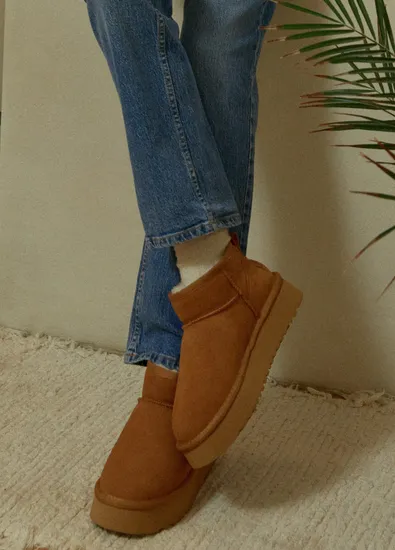 아워플레이스 겨울 소가죽 퍼 부츠 19900원