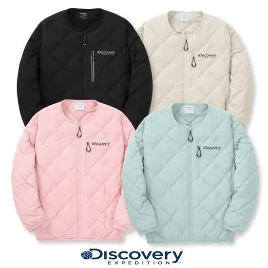 디스커버리키즈 튜브 다운 경량패딩