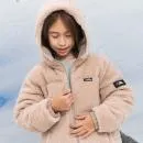 내셔널키즈 플리스 리버시블 다운점퍼