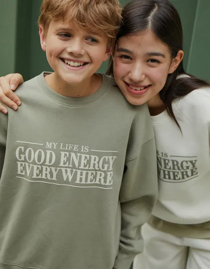 키즈 기모 맨투맨