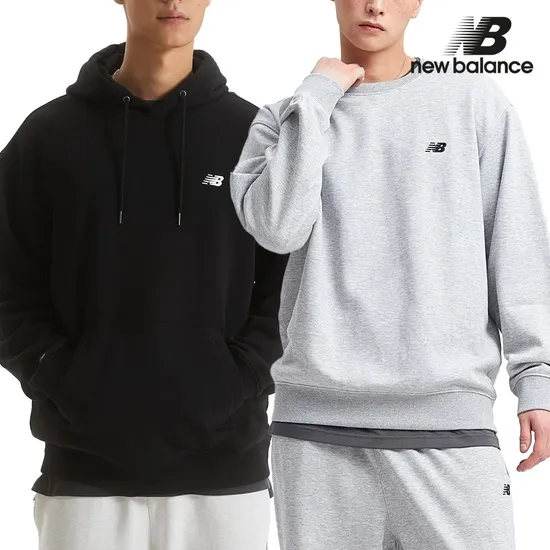 뉴발란스 에센셜 클래식 라운드 맨투맨