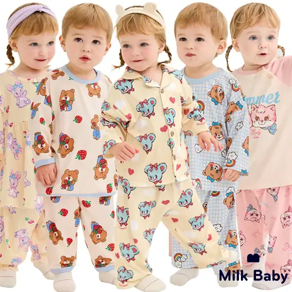 밀크베이비 실내복 파자마
