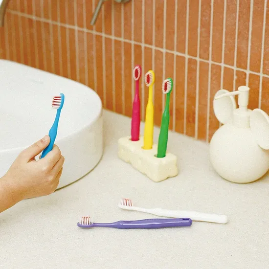 주니어 더블 초미세 불소모 어린이 칫솔 12개입