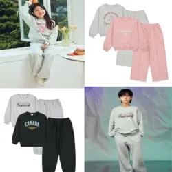 탑텐키즈 플리스 그래픽 니트세업