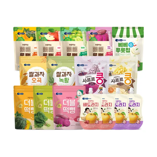 베베쿡 첫 간식세트 12개입