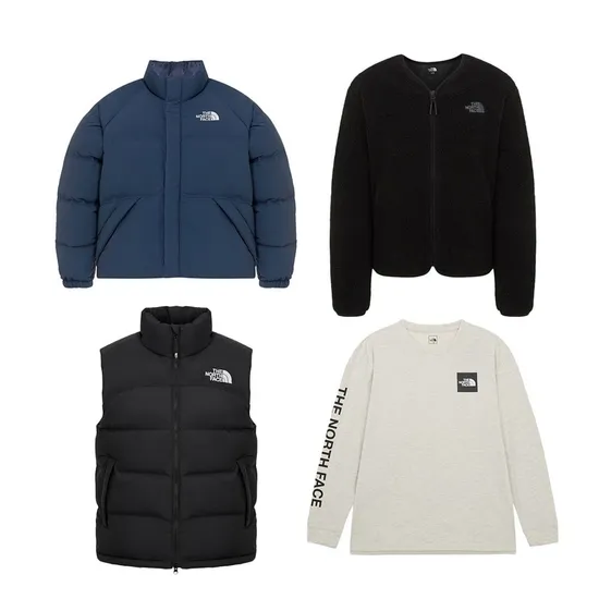 노스페이스 플리스 가디건