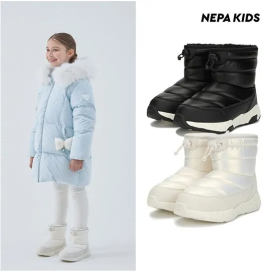 네파키즈 KLF7630 밀크 미드 부츠