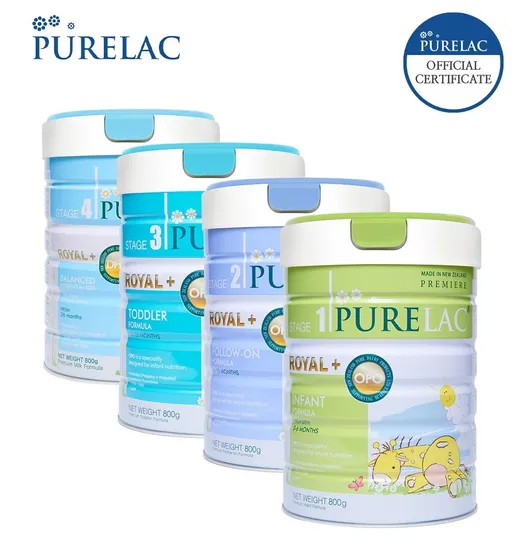 퓨어락로열플러스 1단계 2단계 3단계 800g 3캔