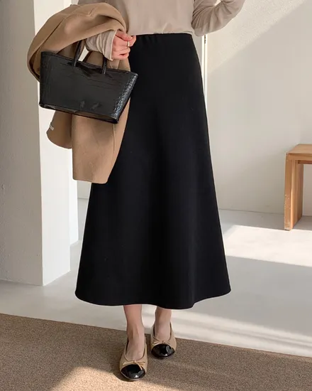 맥시플레어밴딩스커트