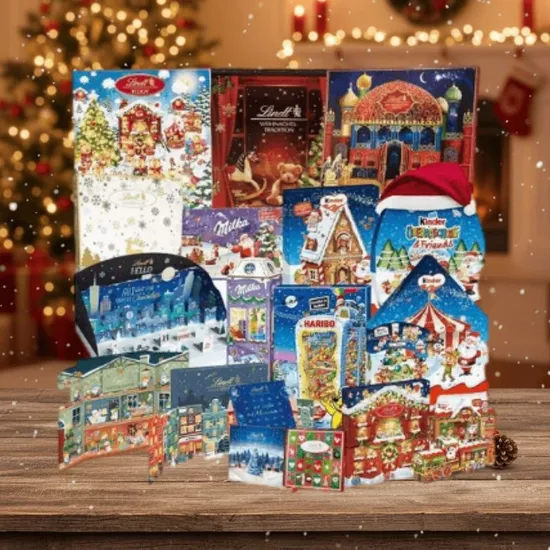 린트/킨더/하리보/밀카/빈델/로네펠트 2025 어드벤트 캘린더