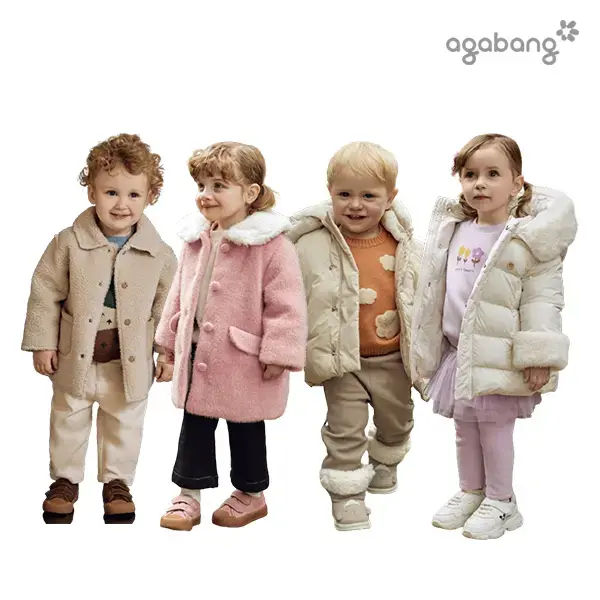 아가방 뽀글이점퍼