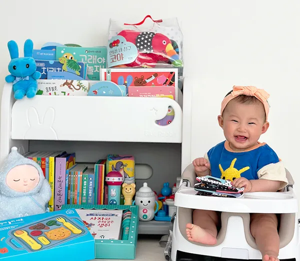 블루래빗 우리아기 첫 토이북