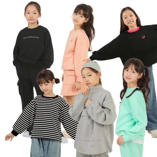 비아이주니어 여아 기모 티셔츠 바지 상하복 외 다양 13,900원~