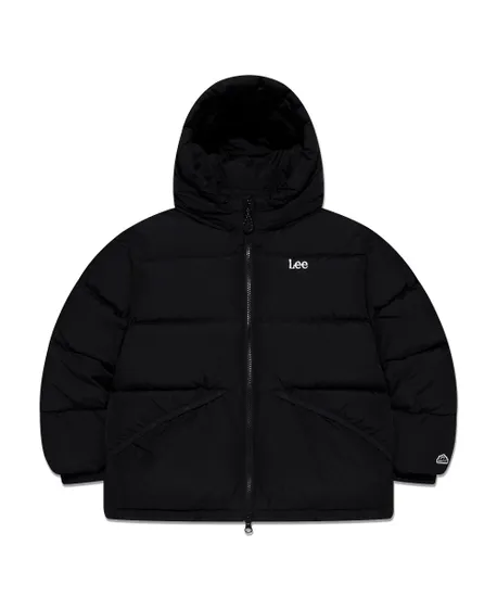 리 키즈 후드 헤비다운 숏푸퍼 패딩 자켓