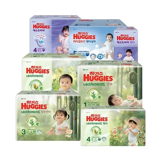 하기스 뉴 네이처메이드 팬티 4단계 1박스