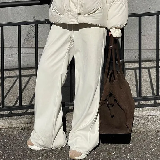 무초벨 기모밴딩 팬츠 19,800원