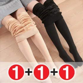 기모 융털 밍크 스타킹 3개