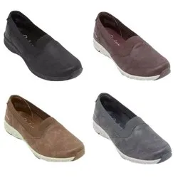 여성 가죽 슬립온 비쿨 U클럽