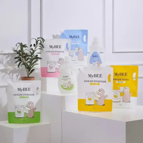 마이비 유아세제 4개 유연제 4개 2100ml 리필 ₩26,900