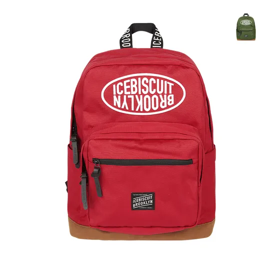 아이스비스킷 심볼로고 데일리 백팩