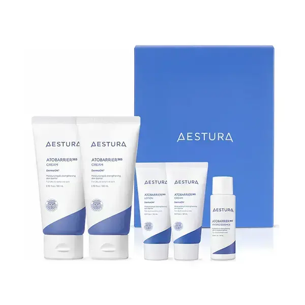 에스트라 아토베리어 크림 더블 기획 크림 80ml 2개 30ml 1개 로션 30ml 1개 에센스 25ml 1개