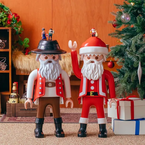 플레이모빌 산타와 아이스크림