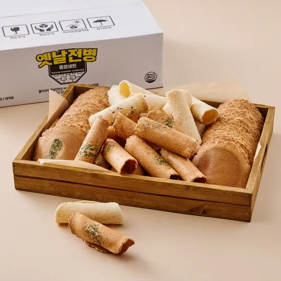 옛날 전병 세트 2kg 12개