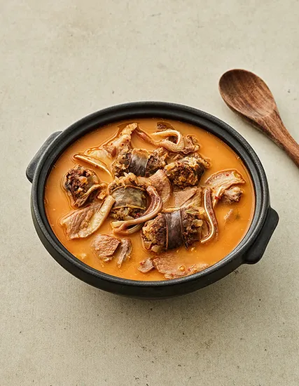 신의주 찹쌀순대 얼큰 순대국 2개