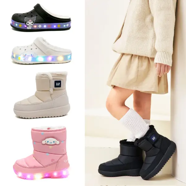 시나모롤 쿠로미 패치 방한샌들 12개