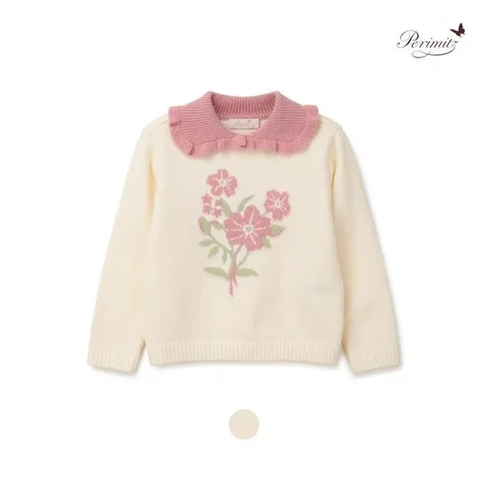 페리미츠 플라워 풀오버 겨울 맨투맨