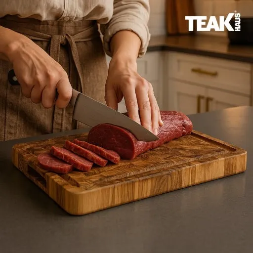 티크나무 원목 도마 1개