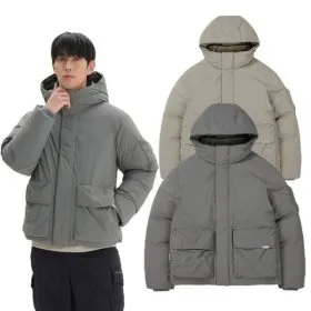 스노우피크 남성 캠핑 헤비다운