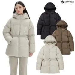 스노우피크 티피코 여성 후드 벨티드 다운 자켓 155,808원