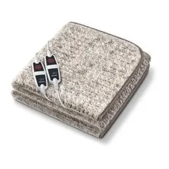 보이로 전기요 6단 1인용 UB03 레드플라워 워셔블 전기매트