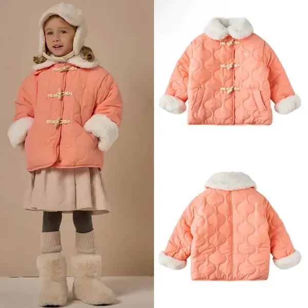 블루독 카라패딩점퍼