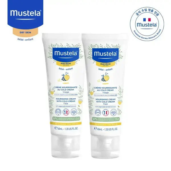 무스텔라 너리싱 콜드 크림 40ml x 2개