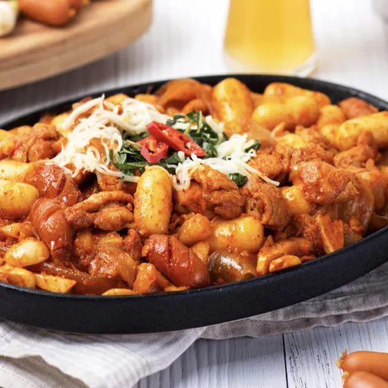 강명희 국물닭갈비 1kg 떡사리포함