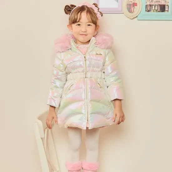 프렌치캣 IV 샤이닝 롱오리털점퍼