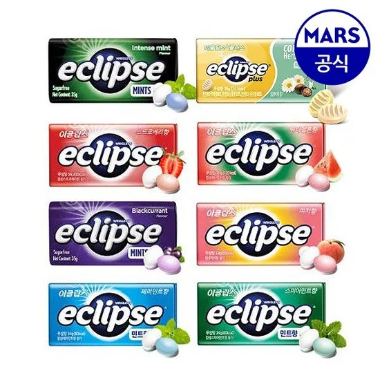 이클립스 캔디 피치향 2개 외 다양 총 8개