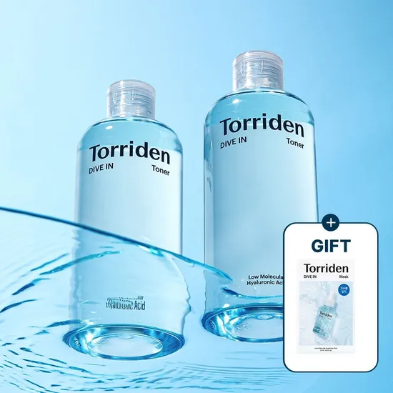 토리든 다이브인 저분자 히알루론산 토너 300ml 2개묶음
