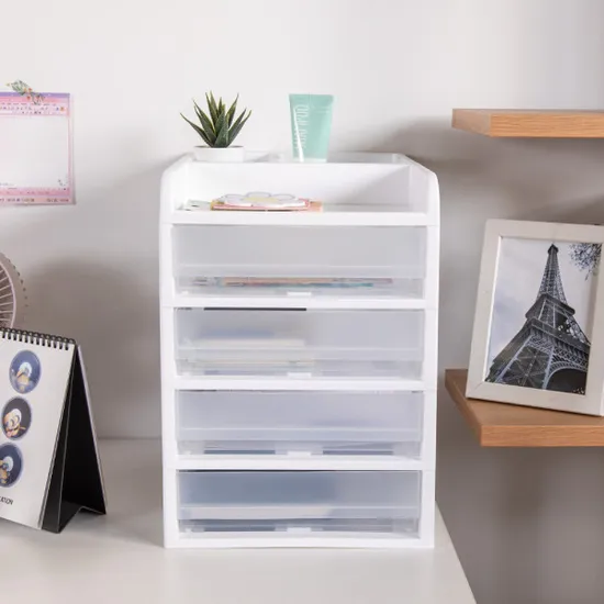 아이 학습지 정리 데스크오거나이저 A4 미니서랍