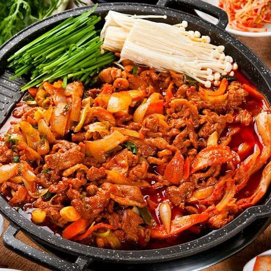 남한산성 명물 오리주물럭 양념 1팩 간장 1팩 총 1.2kg