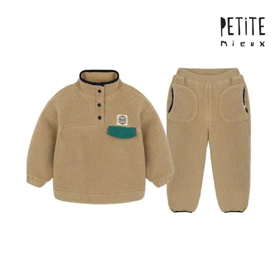 쁘띠뮤 플리스 상하복 18130원