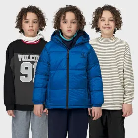 볼컴키즈 스톤 플리스 조거팬츠