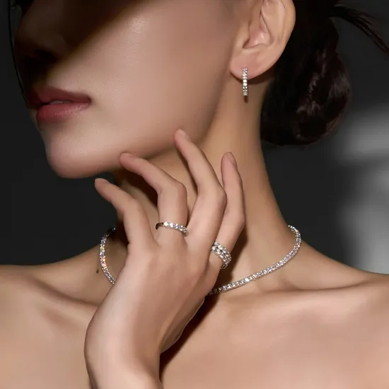 로이드 베이직 테니스팔찌 3mm