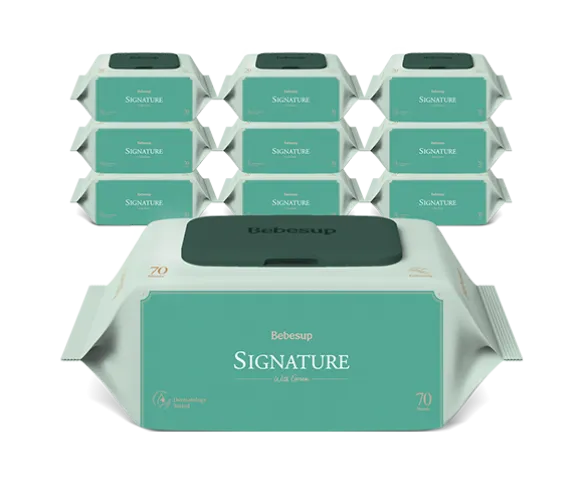 시그니처 위드그린 캡 10팩 70매