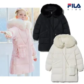 휠라키즈 크로스백 세트 롱다운