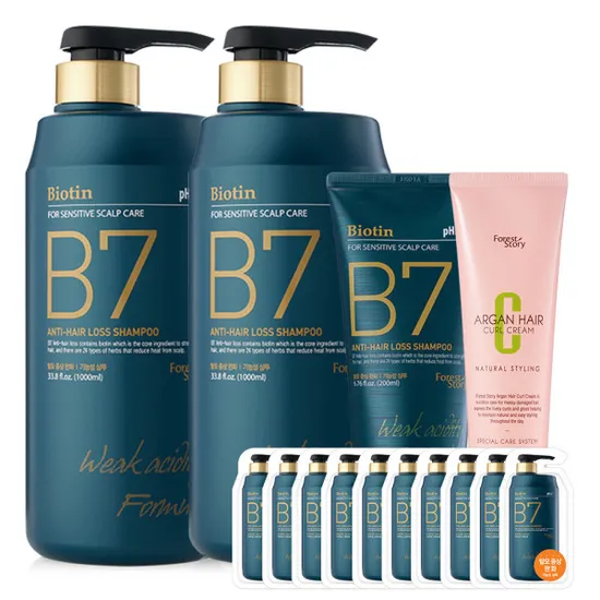 B7 약산성 탈모샴푸 대용량 헤어에센스