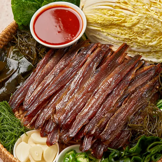 삼정 손질 과메기 10미 야채세트