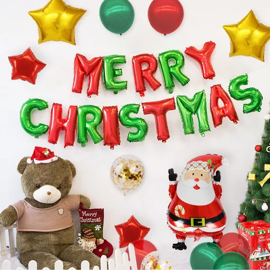 브로키 크리스마스 풍선세트 대형 트리 가랜드 5900원